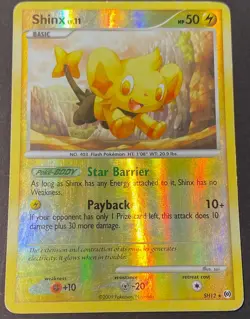 Shinx (Shiny) - Arceus - SH12 - Reverse Holo Rare - 2009 - Pokemon - MP/HP - Image 1