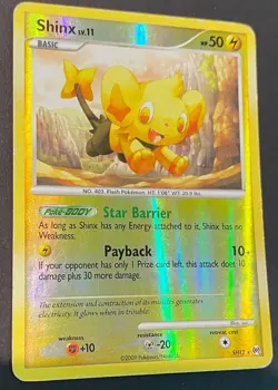 Shinx (Shiny) - Arceus - SH12 - Reverse Holo Rare - 2009 - Pokemon - MP/HP - Image 3