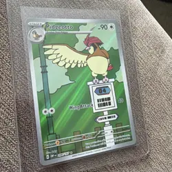 Pokemon TCG Pidgeotto 208/197 Obsidian Flames Illustration Rare Holo Eng 2023 - Image 1
