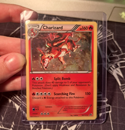 Pokemon Charizard 19/113 Cosmos Holo Black & White Legendary Treasures - Image 1