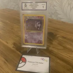 2000 Pokemon Gym Heroes Sabrina's Gengar Holo #14/132 MGC 1 Vintage UK SELLER - Image 1