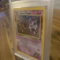 2000 Pokemon Gym Heroes Sabrina's Gengar Holo #14/132 MGC 1 Vintage UK SELLER - Image 2