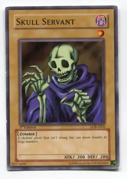 Yu-Gi-Oh! Skull Servant Common englisch LOB-E002 Totenkopfdiener - Image 1