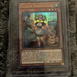 YUGIOH - Parlor Dragonmaid BLMM-EN060 Ultra Rare 1st Edition NM - Image 3