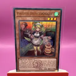 BLMM-EN060 Parlor Dragonmaid : Emblazoned Ultra Rare Card : 1st Edition : YuGiOh - Image 1