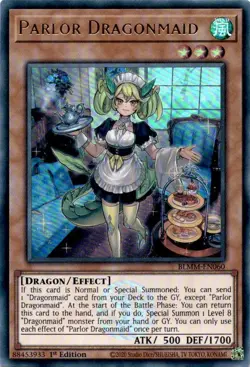 Yugioh Parlor Dragonmaid BLMM-EN060 Ultra Rare 1st Edition NM - Image 1