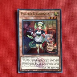 BLMM-EN060 Parlor Dragonmaid : Emblazoned Ultra Rare Card : 1st Edition : YuGiOh - Image 1