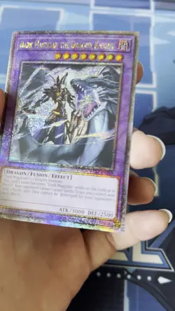 Dark Magician the Dragon Knight (Quarter Century Secret Rare) RA03-EN268 1st Ed. - Image 2