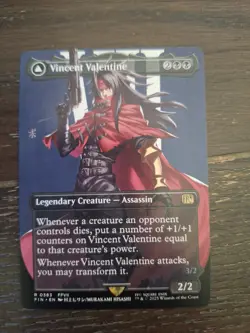 Vincent Valentine (Borderless) EN [FIN - 383] - NM TCG MTG - Image 1