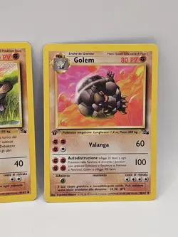 Pokemon Card Golem 36/62 Set Fossil 1° Edizione Vintage Near Mint ITA - Image 4