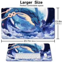Pokemon67 - Board Gamecartoon Rayquaza Playmat Games Mousepad Play Mat of TCG - Image 2