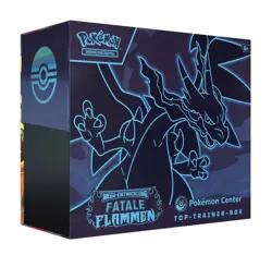 Pokemon Mega Entwicklung Fatale Flammen Top Trainer Box POKEMON CENTER PREORDER✅ - Image 1