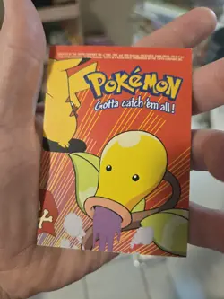 Geodude #74 - 7 of 10 - Animation Stick-On Card - Pokemon Topps Series 2 - Image 2