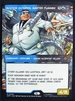 Doctor octopus Master Planner Borderless - SPM - Mtg Card #5LZ - Image 1