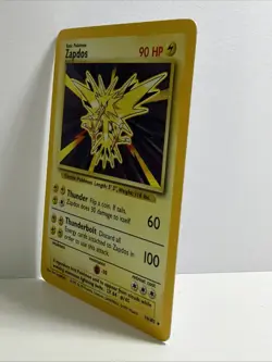 Pokemon Card Zapdos 16/102 Base Set Holo RARE - Image 4