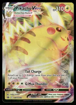 Pokemon Cards Pikachu VMAX SWSH286 Holo Sword & Shield Promo Holo Promo NM *2 - Image 1
