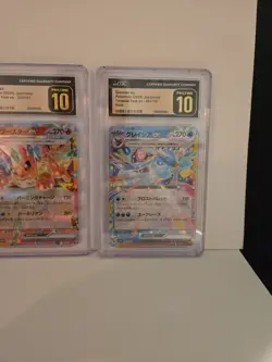 CGC 10 PRISTINE Flareon Sylveon Glaceon Terastal Festival Pokemon Card - Image 4