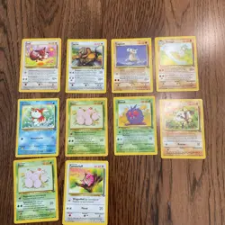 Lot Of German Pokemon cards Jungle - Image 1