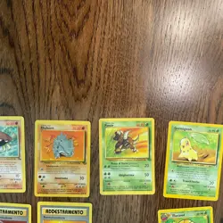 Pokemon 7 Card Lot -Italian And French Wizards of the Coast WOTC - Image 2