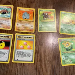 Pokemon 7 Card Lot -Italian And French Wizards of the Coast WOTC - Image 3