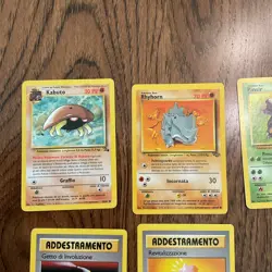 Pokemon 7 Card Lot -Italian And French Wizards of the Coast WOTC - Image 4