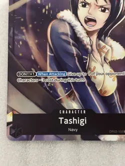 Tashigi (Box Topper) OP02-105 Alt Art Paramount War - One Piece Card Game - NM - Image 5
