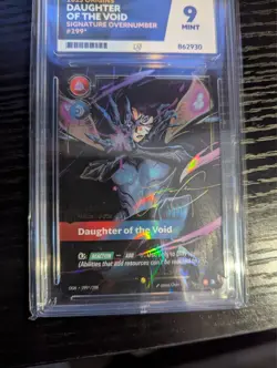Riftbound TCG Kai'sa Daughter of The Void 299*/298 Over Number Signature card - Image 4