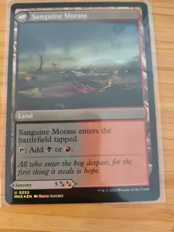 MTG Bloodsoaked Insight Sanguine Morass (FOIL) 0252 Modern Horizons 3 M/NM - Image 2