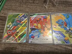 Pokemon First Partner Series 1 Kanto Bulbasaur Charmander Squirtle Gen 1 Set - Image 1
