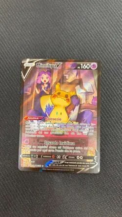Mimikyu V TG16/TG30 Trainer Gallery Pokemon Italiano Silver Tempest Holo MINT - Image 3