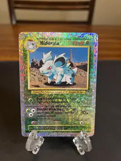 Pokemon TCG Nidorina 55/110 Legendary Collection Reverse Holo LP - Image 1