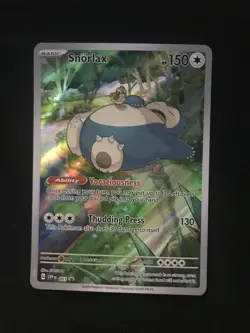 Snorlax - SVP051 151 ETB Illustration Promo Pokemon - NM - Image 1