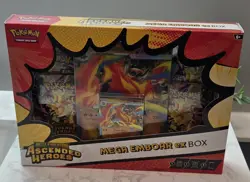 Pokemon Ascended Heroes Mega Emboar ex Box. Brand New - Image 1