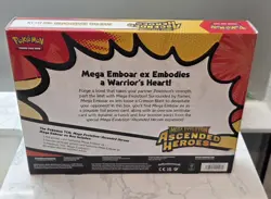 Pokemon Ascended Heroes Mega Emboar ex Box. Brand New - Image 4