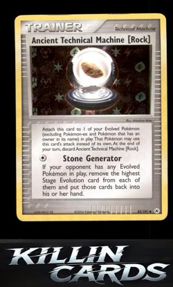 Reverse Holofoil Ancient Technical Machine [Rock] 85/101 Pokemon Uncommon Hidden - Image 1