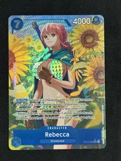 Royal Blood One Piece CCG Rebecca #OP10-058 Alt Art English - Image 1