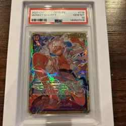 One Piece - PRB01-Premium Booster Monkey.D.Luffy Alt Art OP05-119 - PSA 10 - Image 1