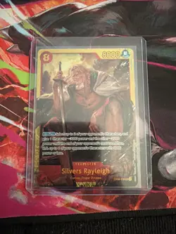 Silvers Rayleigh (Reprint) SEC OP08-118 One Piece TCG - Image 1