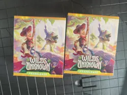 Disney Lorcana Wilds Unknown Sealed pre Release Kit x2 - Image 1