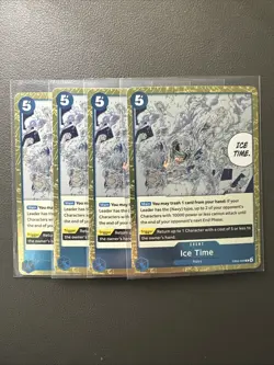 4x [Playset] Ice Time EB04-028 One Piece - Image 1