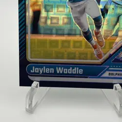 2024 Panini Donruss Optic - Jaylen Waddle #124 Black Pandora Prizm /25 🔥🔥 - Image 5