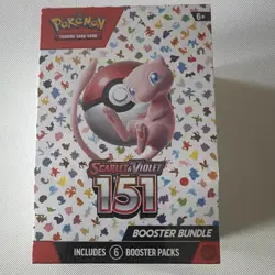 Pokemon TCG Scarlet & Violet 151 Booster Bundle Box 6 Packs English 2023 - Image 1