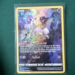 Mew GG10/GG70 Pokemon Crown Zenith Galarian Gallery Trainer Gallery Rare - Image 1