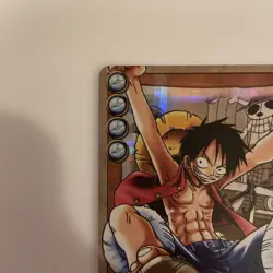 One Piece Hyper Battle Carddass JS-C01 Luffy Dream Chaser Series Card - Image 2
