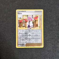 Pokemon TCG Chilling Reign Klara Reverse Holo Card 145/198 - Image 1
