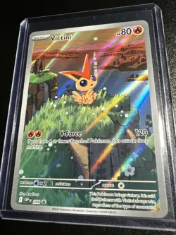 Pokemon SV: Scarlet & Violet Promo Cards - Victini - 208 Illustration Rare - Image 1