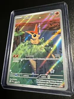 Pokemon SV: Scarlet & Violet Promo Cards - Victini - 208 Illustration Rare - Image 3