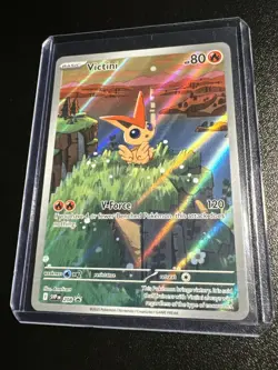 Pokemon SV: Scarlet & Violet Promo Cards - Victini - 208 Illustration Rare - Image 4