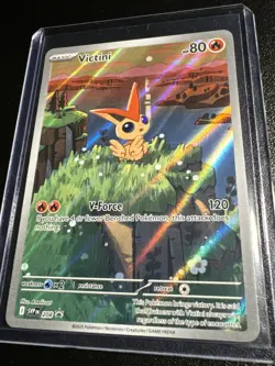 Pokemon SV: Scarlet & Violet Promo Cards - Victini - 208 Illustration Rare - Image 5