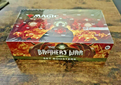 The Brothers' War Set Booster Box Magic: The Gathering - 30 packs FACTORY SEALED 195166150666 - Image 1